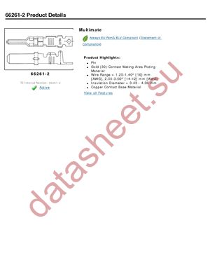 66261-2 datasheet  